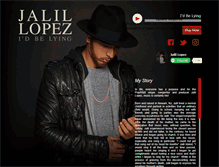 Tablet Screenshot of iamjalil.com